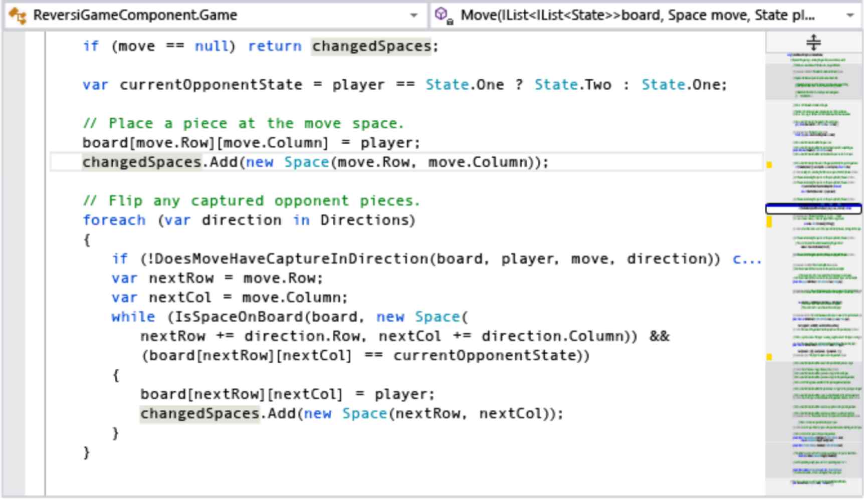 MapMode screenshot of map code